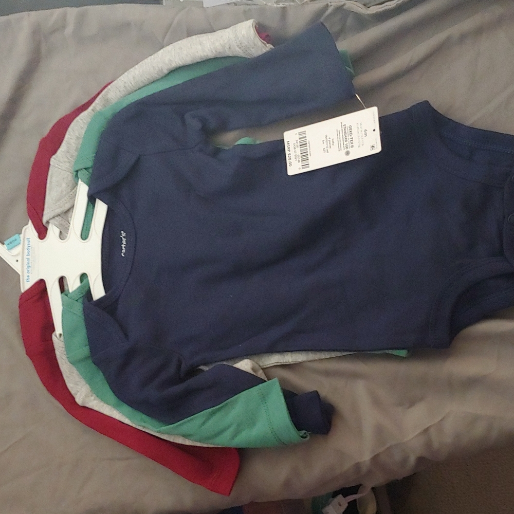 Carter's Baby Long Sleeve Bodysuits 6m